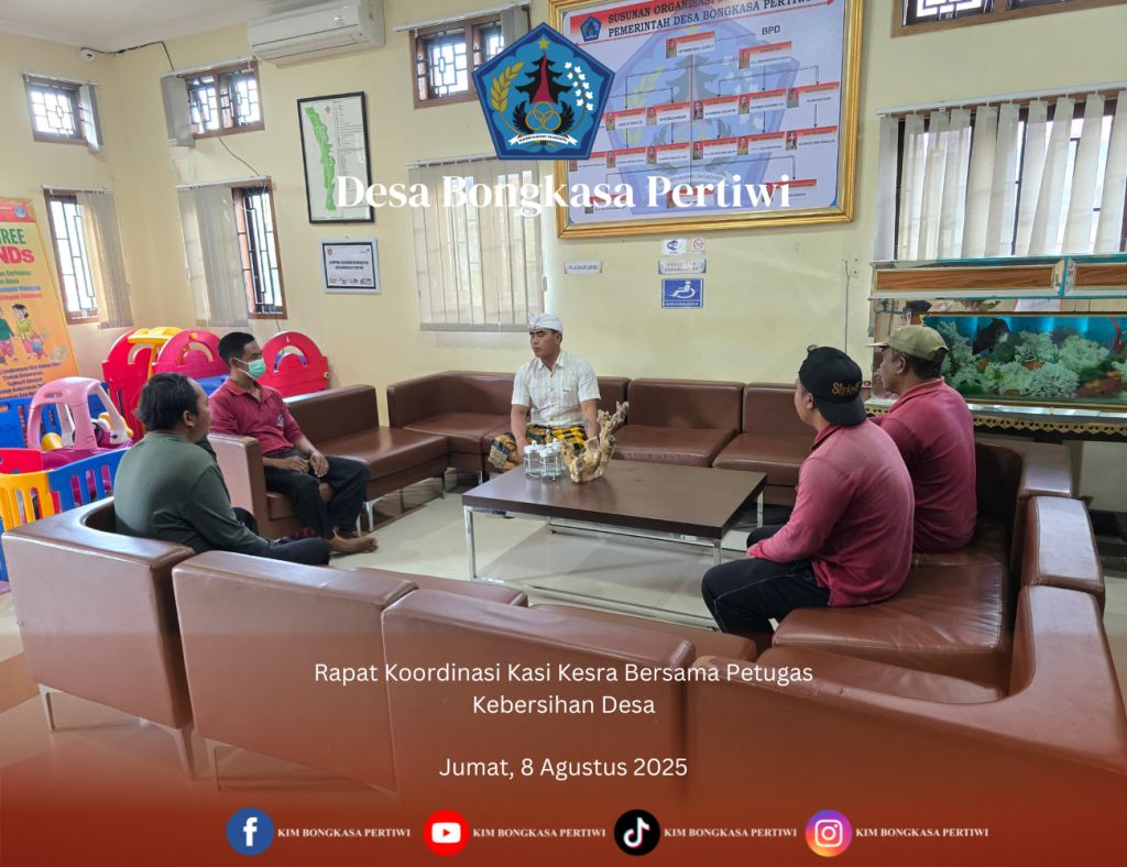 Kasi Kesra Melaksanakan Rapat Koordinasi